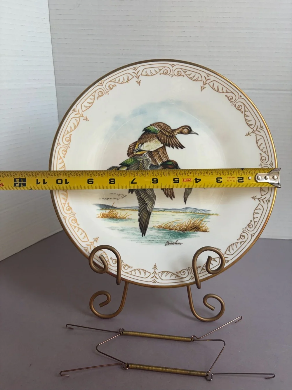 Edward Marshall Boehm Water Bird Plate Collection
